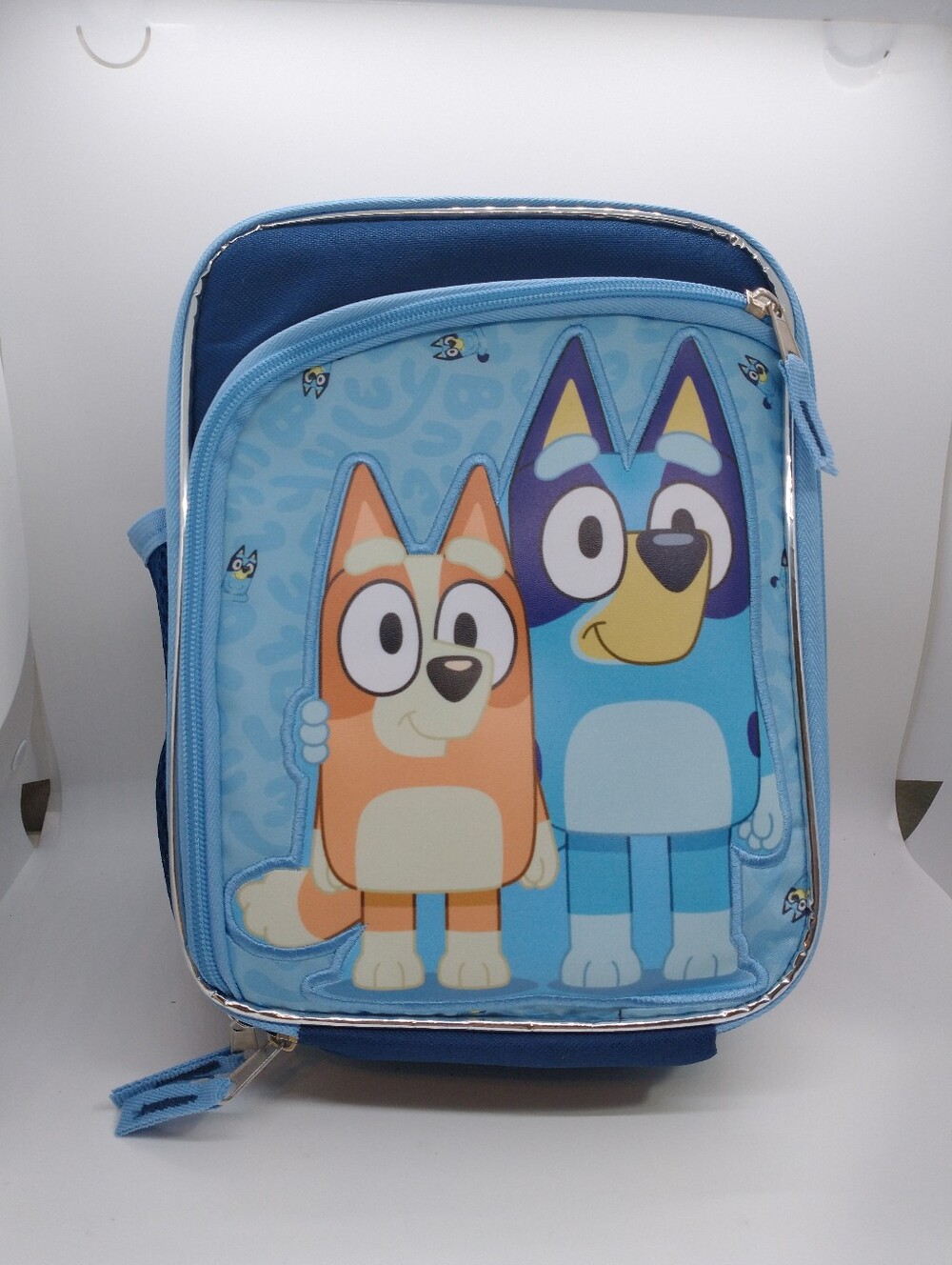 BBC Bluey Siblings Polyester Reusable Lunch Bag